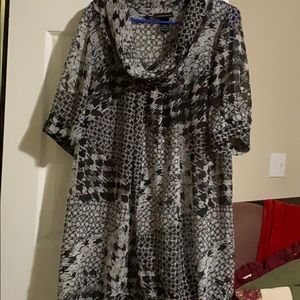 Lane Bryant Tops - !Sale! Lane Bryant sheer cow neck 18-20 Lane Bryant Tops - !Sale! Lane Bryant sheer cow neck 18-20